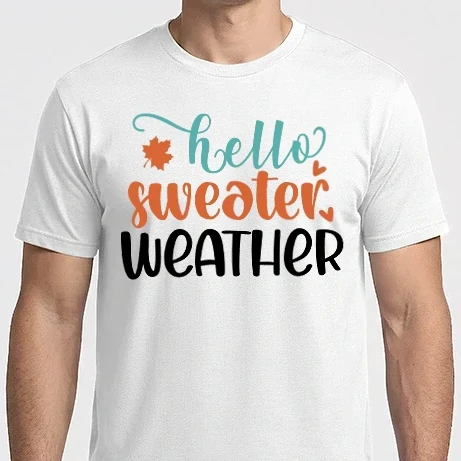 Férfi Imperial póló - Hello sweater weather