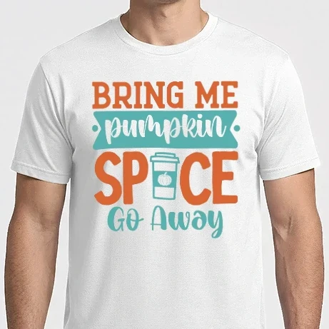 Férfi Imperial póló - Bring me pumpkin spice go away