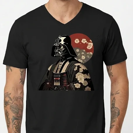 Férfi V-nyakú póló - Anakin Skywalker