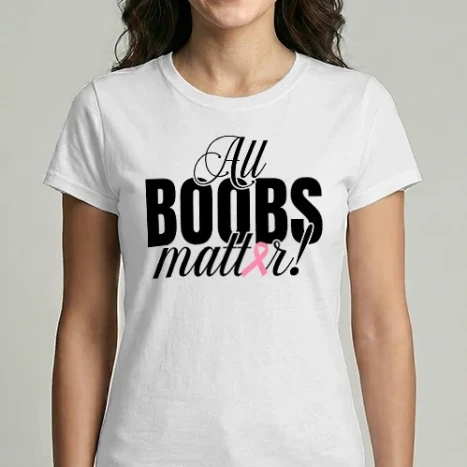 Női Imperial póló - All boobs matter