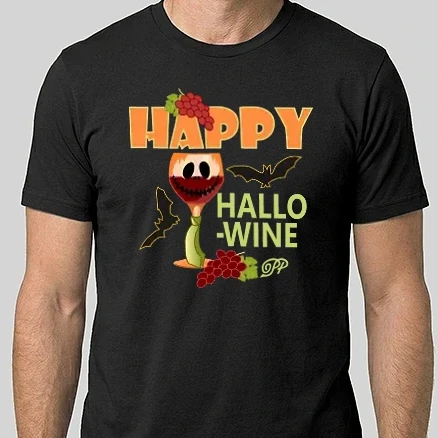 Férfi Alap póló - Happy Hallo Wine