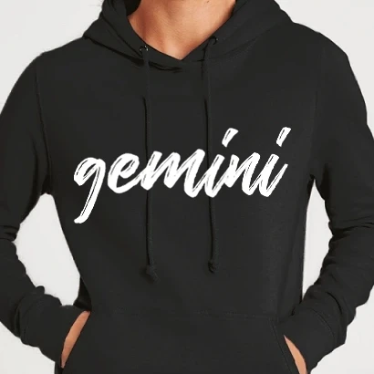 Női kapucnis pulcsi - Gemini