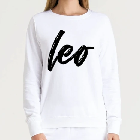 Női kerek nyakú pulcsi - Leo