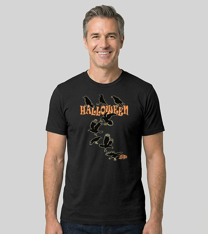 Halloweeni Varjak B – Férfi Alap póló