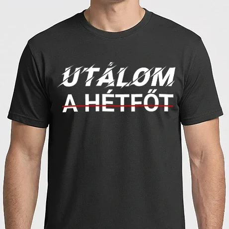 Férfi Imperial póló - utálom a hétfőt1