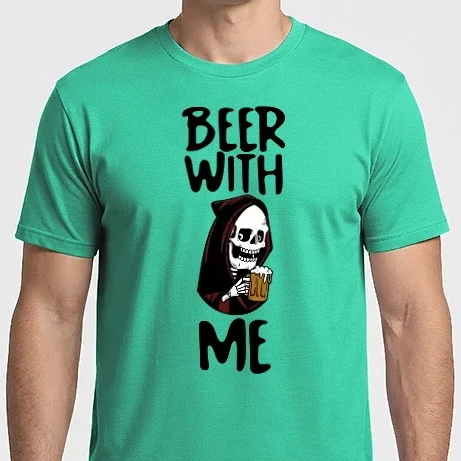 Férfi Imperial póló - Beer with me-sörözz velem
