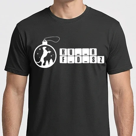 Férfi Imperial póló - Kutya fadísz