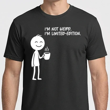 Férfi Imperial póló - I’m not weird. I’m limited-edition.