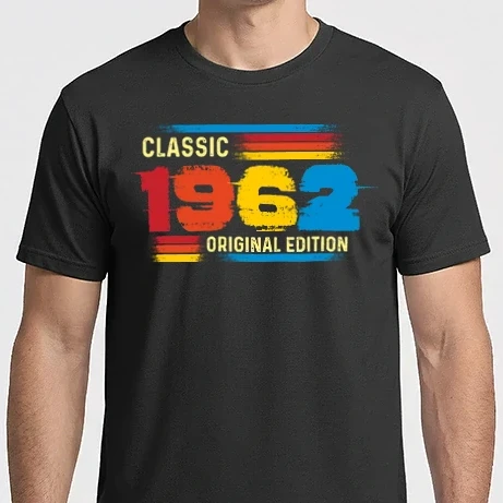 Férfi Imperial póló - classic, original edition, retro, vintage évszám, születésnapi dátum, 1962