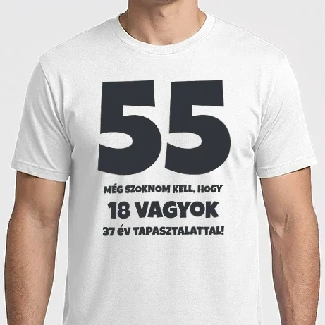 Férfi Imperial póló - 55 - még szoknom kell, hogy...