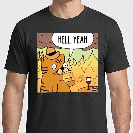 Férfi Imperial póló - Hell Yeah