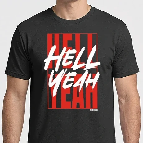 Férfi Imperial póló - Hell yeah