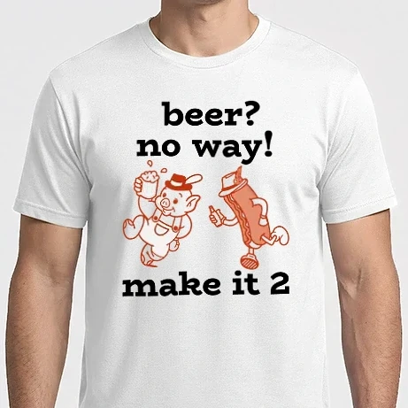Férfi Imperial póló - Sört? Na ne! Legyen 2