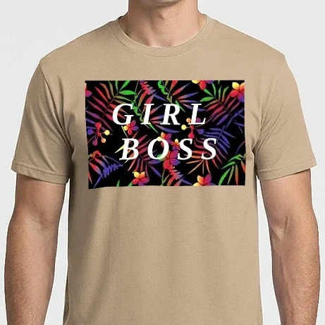 Férfi Imperial póló - GIRL BOSS-Csaj főnök
