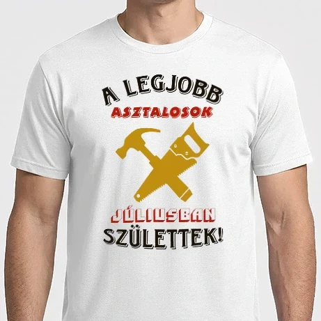 Férfi Imperial póló - Asztalos szülinapja július
