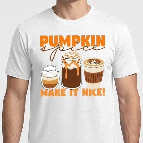 Férfi Imperial póló - Pumpkin spice make it nice!