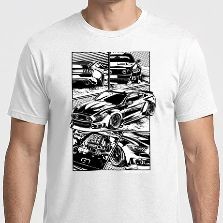 Férfi Imperial póló - FORD MUSTANG GT 500