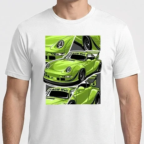 Férfi Imperial póló - RWB PORSCHE 911