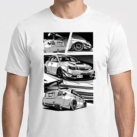 Férfi Imperial póló - WRX STI JDM