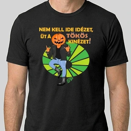 Férfi Alap póló - Tökös Kinézet Minek Ide