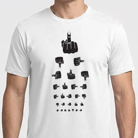 Férfi Imperial póló - Szem teszt