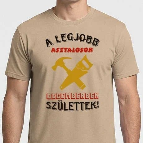 Férfi Imperial póló - Asztalos szülinapja december
