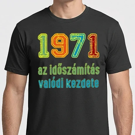 Férfi Imperial póló - az időszámítás valódi kezdete 1971
