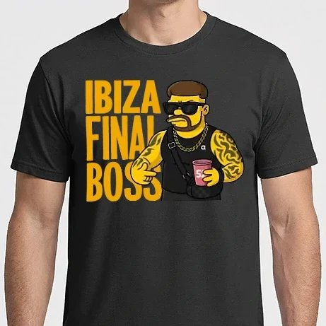 Férfi Imperial póló - Ibiza Final Boss