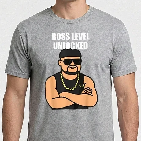 Férfi Imperial póló - Ibiza Final Boss - Boss level unlocked