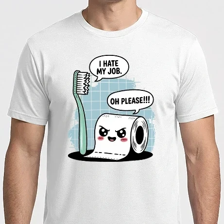 Férfi Imperial póló - I hate my job