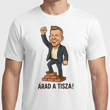 Férfi Imperial póló - Árad a Tisza