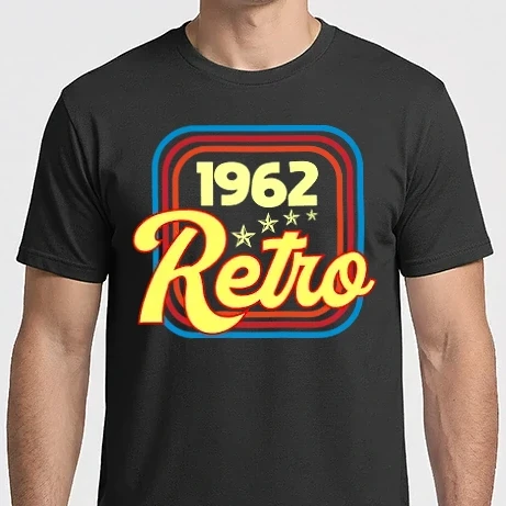 Férfi Imperial póló - retro születésnapi felirat dátummal 1962