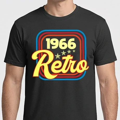 Férfi Imperial póló - retro születésnapi felirat dátummal 1966