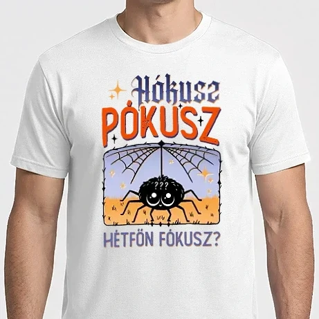 Férfi Imperial póló - Hókusz Pókusz, hétfőn fókusz?