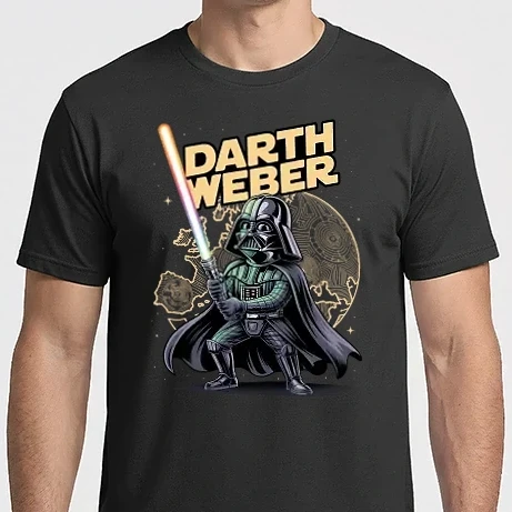 Férfi Imperial póló - Darth Weber