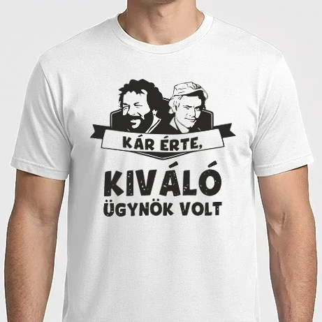 Férfi Imperial póló - Bud & Terence - A Nyomás utána!