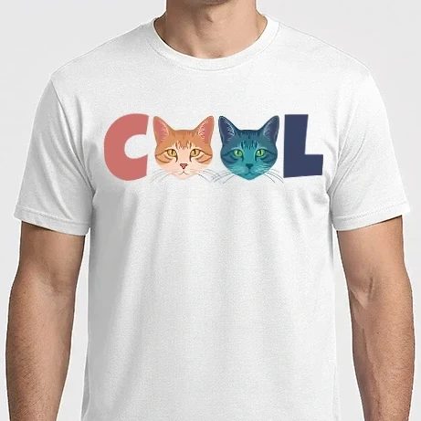 Férfi Imperial póló - Cool cats - macskák