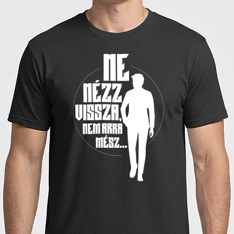 Férfi Imperial póló - ne nézz vissza...