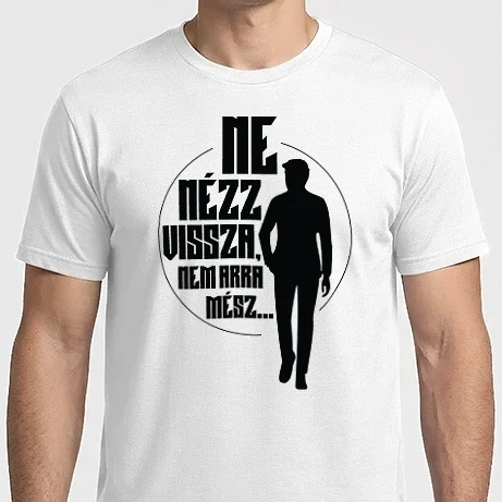 Férfi Imperial póló - ne nézz vissza