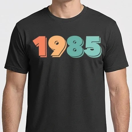 Férfi Imperial póló - 1985 - retro, születésnapi póló minta