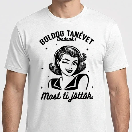Férfi Imperial póló - Boldog tanévet tanárok!