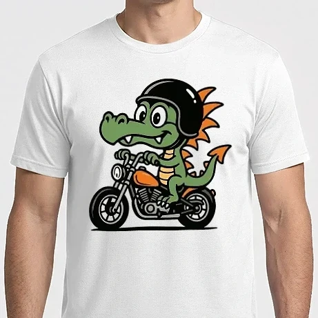 Férfi Imperial póló - Motoros sárkány