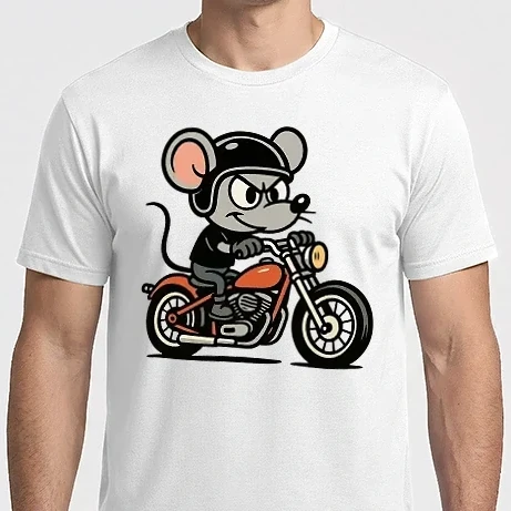 Férfi Imperial póló - Motoros egér