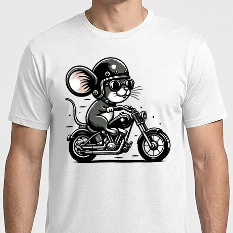 Férfi Imperial póló - Motoros egér