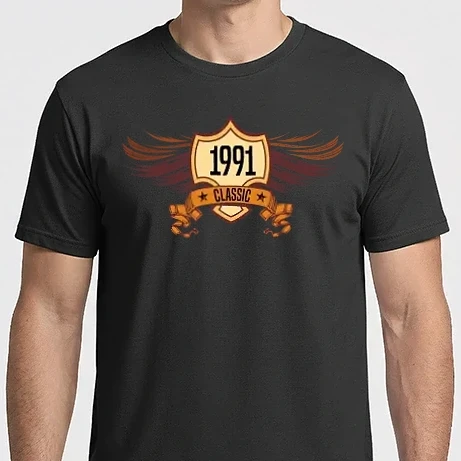 Férfi Imperial póló - classic szülinapi embléma 1991