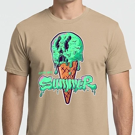 Férfi Imperial póló - i f HATE summer | cyan
