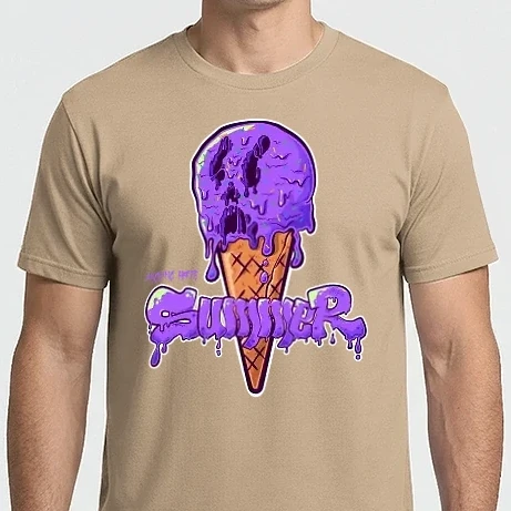 Férfi Imperial póló - i f HATE summer | Purple