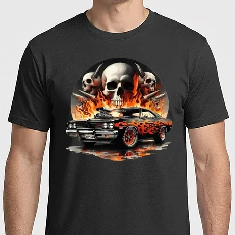 Férfi Imperial póló - Muscle Car - Izomautó