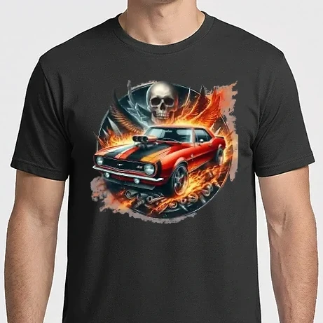 Férfi Imperial póló - Muscle Car - Izomautó