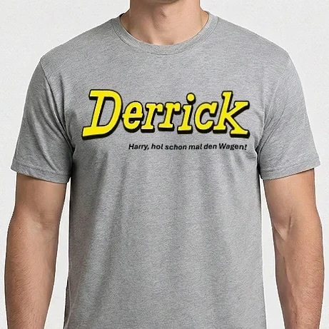Férfi Imperial póló - Derrick_hozzd_a_kocsit_de_black